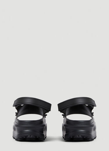 Horsebit Plaque Sandals Gucci Horsebit Plaque Sandals Black guc0252094