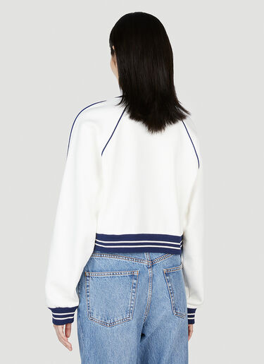 Gucci 1921 크롭 스웨트셔츠 화이트 guc0253073