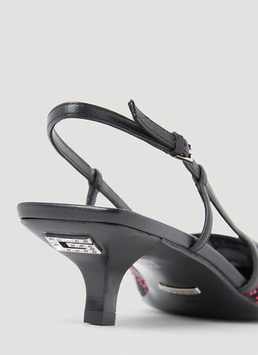 Gucci GG 缀饰小猫跟鞋 黑色 guc0253107