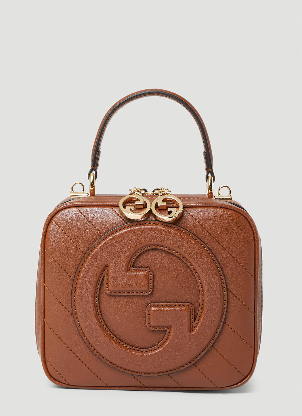 Gucci Women's' Blondie Box Handbag in Brown | LN-CC®