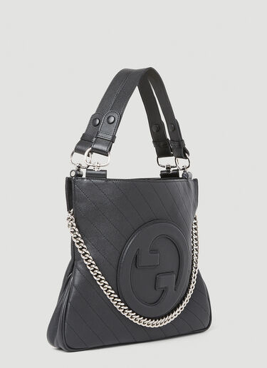 Gucci 互扣字母 G Blondie 托特包 黑色 guc0253218