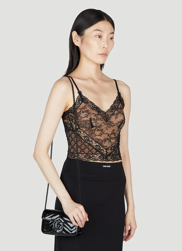 GG 마몽트 슈퍼 미니 숄더백 Gucci GG 마몽트 슈퍼 미니 숄더백 블랙 guc0253258