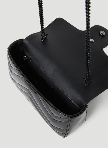 Gucci GG 마몽트 슈퍼 미니 숄더백 블랙 guc0253258