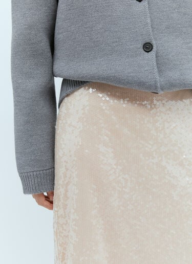Sequin-Embroidered Tulle Skirt Gucci Sequin-Embroidered Tulle Skirt Pink guc0254017