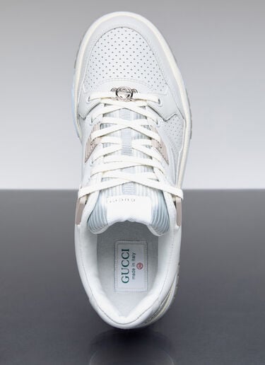 Gucci Interlocking G Leather Sneakers Grey guc0255091