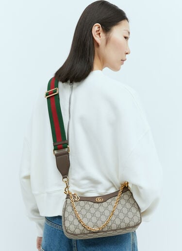 Ophidia Small Shoulder Bag Gucci Ophidia Small Shoulder Bag Brown guc0255160