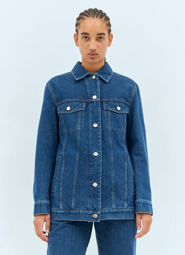 Gucci Classic Denim Jacket Blue guc0257016