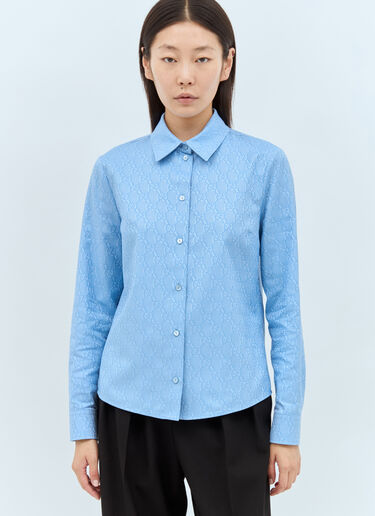 Interlocking G Shirt Gucci Interlocking G Shirt Blue guc0257034