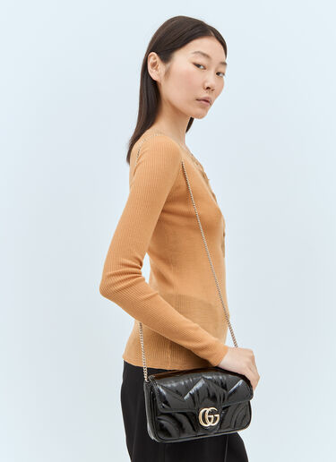 GG 마몽트 미니 백 Gucci GG 마몽트 미니 백 블랙 guc0257103