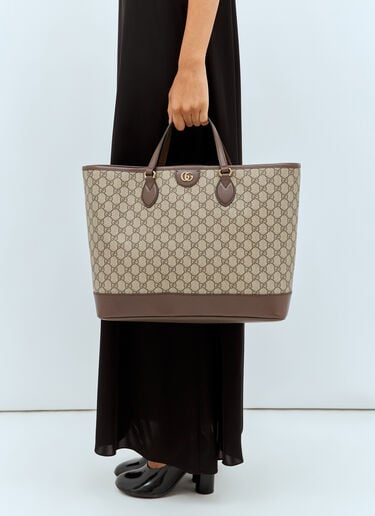 Gucci Ophidia Medium Tote Bag Brown guc0257132
