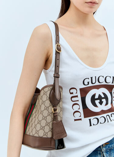 Ophidia GG Small Shoulder Bag Gucci Ophidia GG Small Shoulder Bag Brown guc0257133