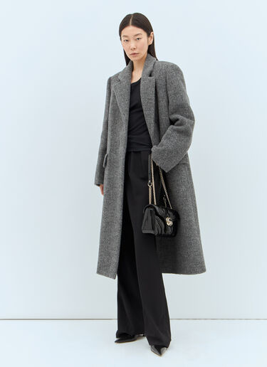 GGマーモント スモールショルダーバッグ Gucci GGマーモント スモールショルダーバッグ ブラック guc0257141