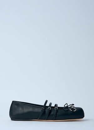 Gucci ホースビット バレリーナフラット  ブラック guc0259033