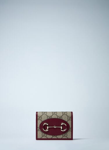 Gucci Horsebit 1955 卡包  棕色 guc0259080