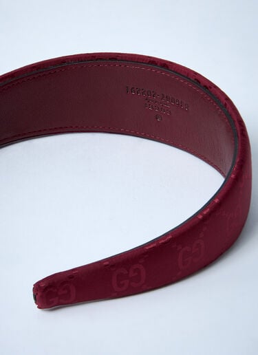 Gucci GG Hair Band Red guc0261050