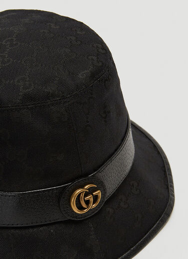 双 G 渔夫帽 Gucci 双 G 渔夫帽 黑色 guc0345003