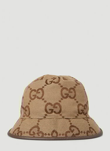 Jumbo GG Bucket Hat Gucci Jumbo GG Bucket Hat Camel guc0347004