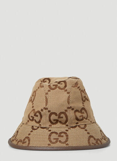 Jumbo GG Bucket Hat Gucci Jumbo GG Bucket Hat Camel guc0347004