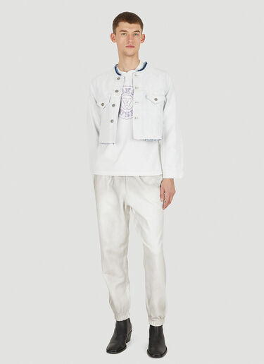 서클 로고 T-셔츠 Guess USA 서클 로고 T-셔츠 화이트 gue0150009