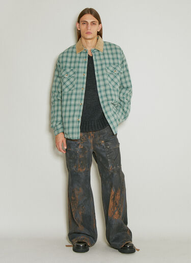 Guess USA Flannel Shirt Green gue0154001