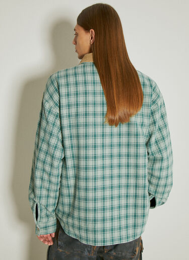 Flannel Shirt Guess USA Flannel Shirt Green gue0154001