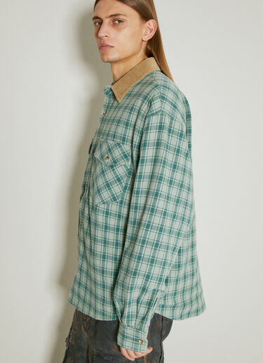 Guess USA Flannel Shirt Green gue0154001