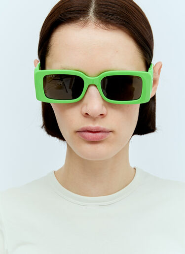 Chaise Longue Sunglasses Gucci Chaise Longue Sunglasses Green gus0256001