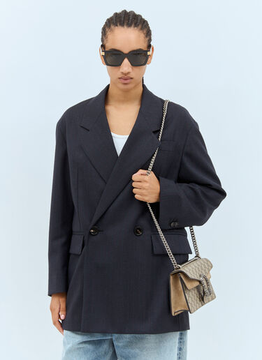 キャットアイサングラス Gucci キャットアイサングラス ブラック gus0257005