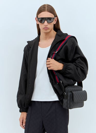マスク型フレーム Gucci マスク型フレーム ブラック gus0357004