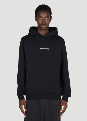 Han Kjøbenhavn Goat Skull Print Hooded Sweatshirt Black han0153004