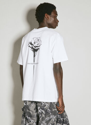 Rose Boxy T-Shirt Han Kjøbenhavn Rose Boxy T-Shirt White han0155004