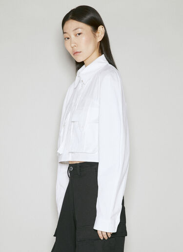 카고 포켓 크롭 셔츠 Han Kjøbenhavn 카고 포켓 크롭 셔츠 화이트 han0254003