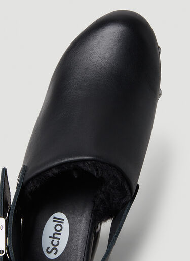 Honey Fucking Dijon x Scholl Nina Pescura High Heel Clogs Black hfs0251001