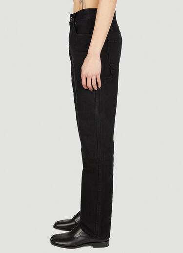 拼接牛仔裤 Helmut Lang 拼接牛仔裤 黑色 hlm0151001