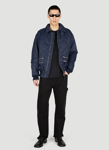 Quilted Jacket Helmut Lang Quilted Jacket Dark Blue hlm0151005