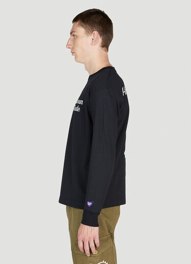 플라밍고 스웨트셔츠 Human Made 플라밍고 스웨트셔츠 블랙 hmd0152013
