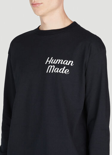 플라밍고 스웨트셔츠 Human Made 플라밍고 스웨트셔츠 블랙 hmd0152013