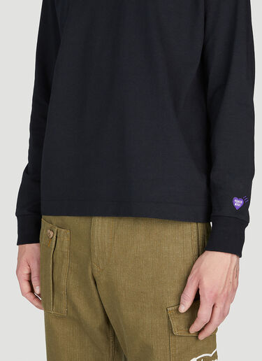플라밍고 스웨트셔츠 Human Made 플라밍고 스웨트셔츠 블랙 hmd0152013