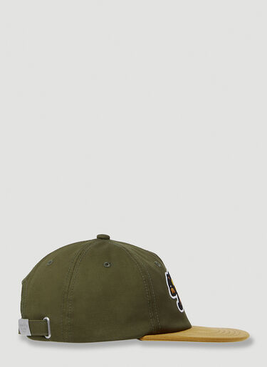Human Made Embroidered Baseball Cap Green hmd0152025