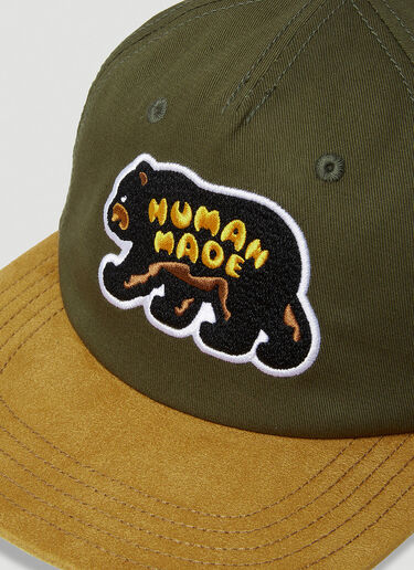 Human Made Embroidered Baseball Cap Green hmd0152025