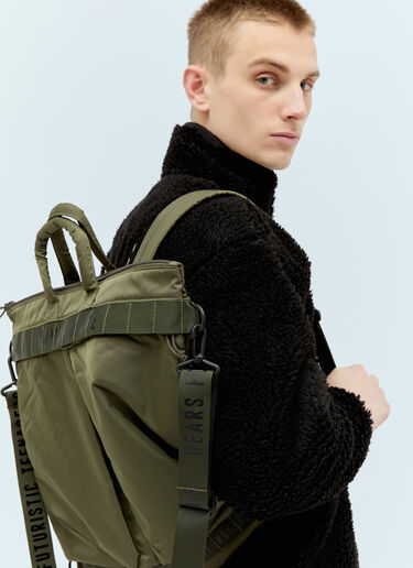Human Made ヘルメット トートバッグ  グリーン hmd0154021