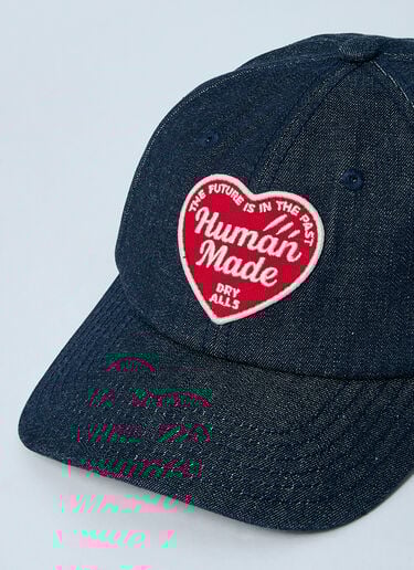 HUMAN MADE 徽标图案棒球帽 蓝色 hmd0161008
