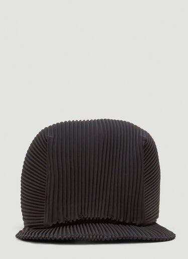 Pleats Cap Homme Plissé Issey Miyake Pleats Cap Black hmp0144005