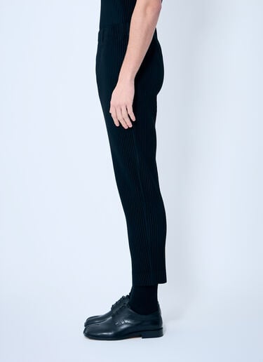 Homme Plissé Issey Miyake Pleated Pants With Belt Loops Black hmp0159014