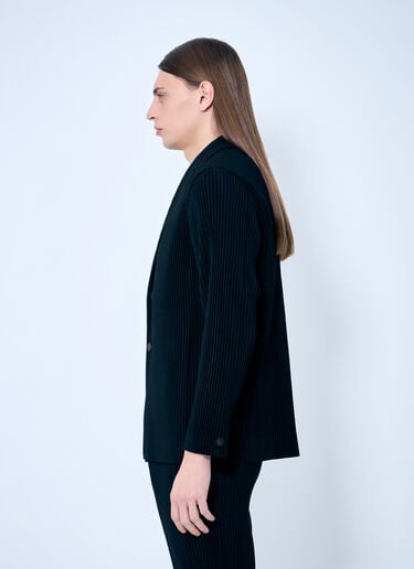 Homme Plissé Issey Miyake Pleated Blazer Black hmp0159016