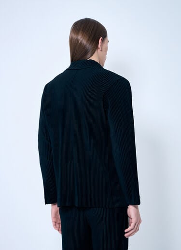 Homme Plissé Issey Miyake Pleated Blazer Black hmp0159016