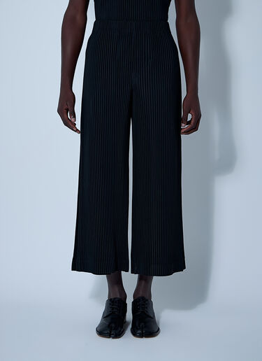 褶裥长裤 Homme Plissé Issey Miyake 褶裥长裤 黑色 hmp0161007