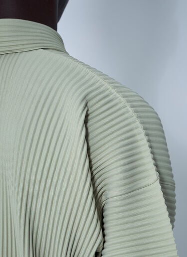 Pleated Shirt Homme Plissé Issey Miyake Pleated Shirt Green hmp0161010