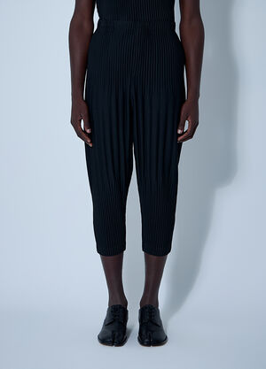 Homme Plissé Issey Miyake 플리츠 팬츠  블랙 hmp0161015