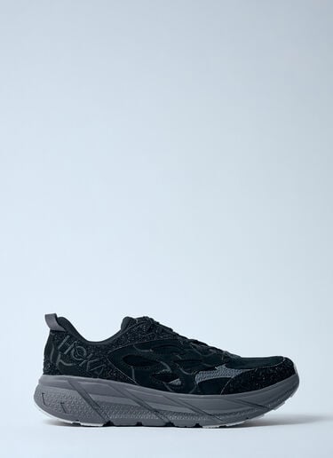 HOKA Clifton L Suede Sneakers Black hok0159001